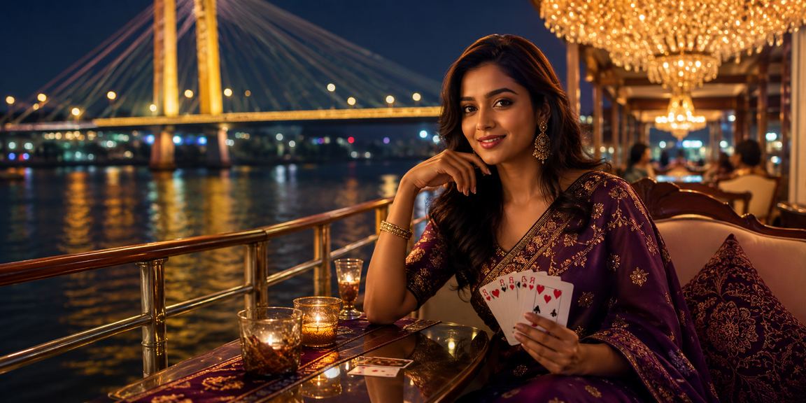বরিশালে রাতের বাজারে gowin রামি গেম খেলার দৃশ্য